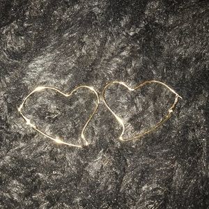 Gold plated earrings